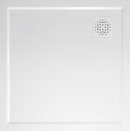 Przejdź do produktu XENA brodzik prysznicowy kompozytowy, kwadrat 90x90cm, biały