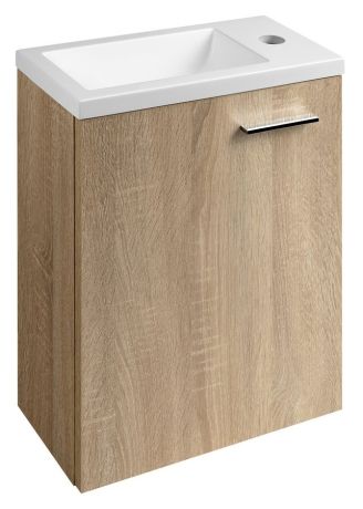 Przejdź do produktu ZOJA szafka umywalkowa 37x50x18cm, dąb platin