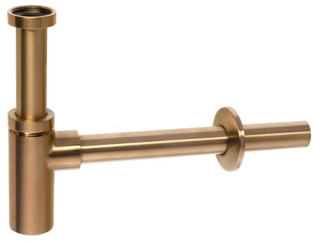 Przejdź do produktu Syfon umywalkowy 5/4", odpływ 32mm, miedź mat