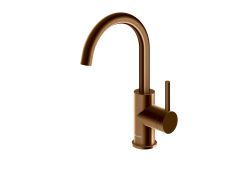 Bateria umywalkowa nablatowa 28 cm wysoka Kohlman Axel QB150ABC Miedź szczotkowana (id: 83340)