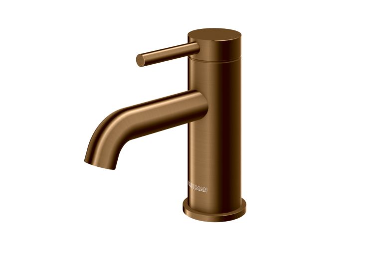 Bateria umywalkowa stojąca 14 cm Kohlman Axel QB100ABC miedź szczotkowana (id: 83343)