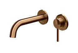 Bateria umywalkowa podtynkowa Kohlman Axel QW180ABC miedź szczotkowana (id: 83344)