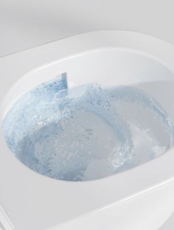 Przejdź do produktu GLANZ WC misa wisząca, Vortex Rimless, 36x54cm, biały