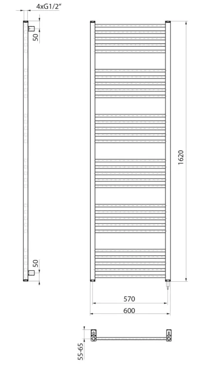 grzejnik elektryczny 162x60 rysunek techniczny.JPG