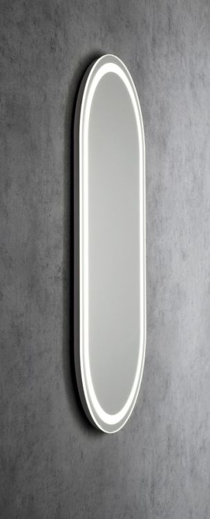NYX lustro owalne z oświetleniem LED 45x90cm