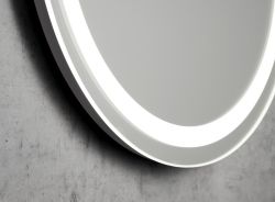 NYX lustro owalne z oświetleniem LED 45x90cm