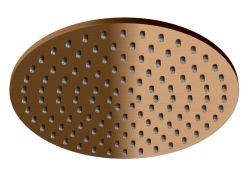 Zestaw prysznicowy z okrągłą deszczownicą 30 cm, słuchawką prysznicową i baterią podtynkową Kohlman Axel QW260ABCR30 miedź szczotkowana (id: 83444)