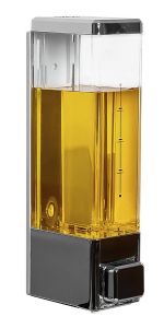 OLMO dozownik mydła płynnego 350ml, chrom