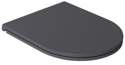 INFINITY Deska WC SLIM, Soft Close, Easy Take, antracyt
