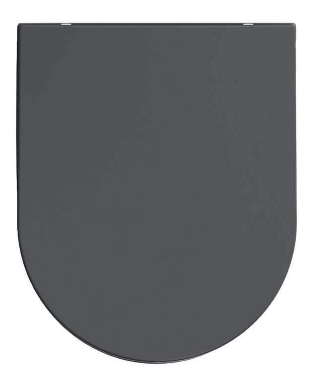 INFINITY Deska WC SLIM, Soft Close, Easy Take, antracyt