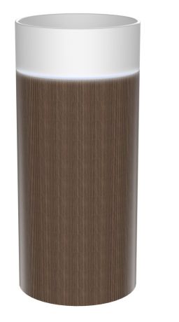 Przejdź do produktu OASIS umywalka ceramiczna wolnostojąca ø 40x89cm, biała/dąb Cardamom