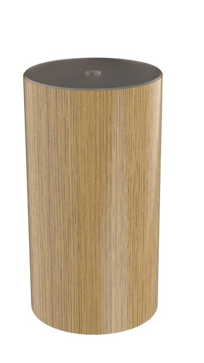 OASIS podstawa pod umywalkę, dyfuzor LED, ø 400x745 mm, dąb Alabama