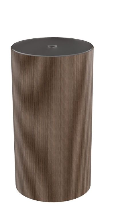OASIS podstawa pod umywalkę, dyfuzor LED, ø 400x745 mm, dąb cardamom