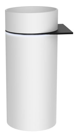 Przejdź do produktu OASIS Umywalka ceramiczna wolnostojąca 40x89x48cm, półka ścienna, biały mat
