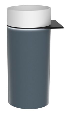 Przejdź do produktu OASIS Umywalka ceramiczna wolnostojąca 40x89x48cm, półka ścienna, siena