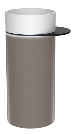 Przejdź do produktu OASIS Umywalka ceramiczna wolnostojąca 40x89x52cm, półka do pomieszczenia, agila