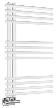 Przejdź do produktu NYMPHA grzejnik łazienkowy 500x800mm, biały mat