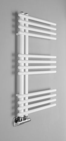 Przejdź do produktu NYMPHA grzejnik łazienkowy 500x800mm, biały mat