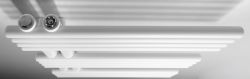 NYMPHA grzejnik łazienkowy 500x800mm, biały mat