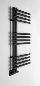 NYMPHA grzejnik łazienkowy 500x800mm, czarny mat