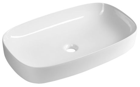 Przejdź do produktu MATTEO umywalka ceramiczna nablatowa 65x40cm, biały