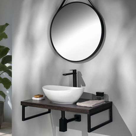 Przejdź do produktu VEGA blat umywalkowy 145x45cm, dąb czarny