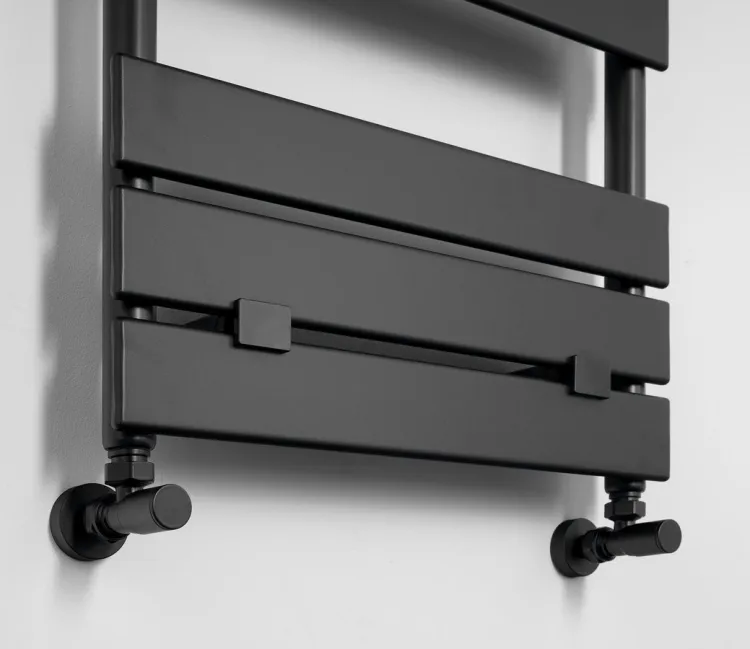 BONDECO grzejnik łazienkowy 500x1266mm, czarny mat