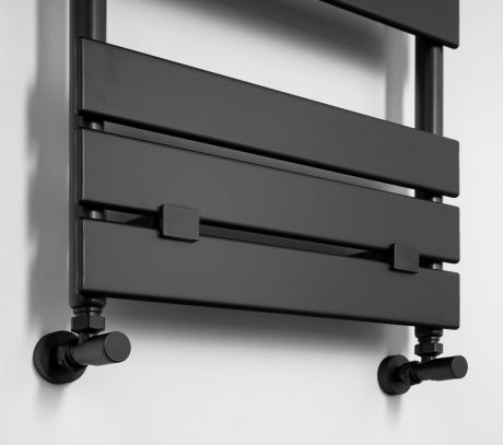 Przejdź do produktu BONDECO grzejnik łazienkowy 500x1606mm, czarny mat