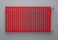 Grzejnik dekoracyjny poziomy 108x61 cm Terma Triga 610x1080