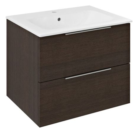 Przejdź do produktu CIRASA szafka pod umywalkę 59,2x52x46cm, sosna rustykalna