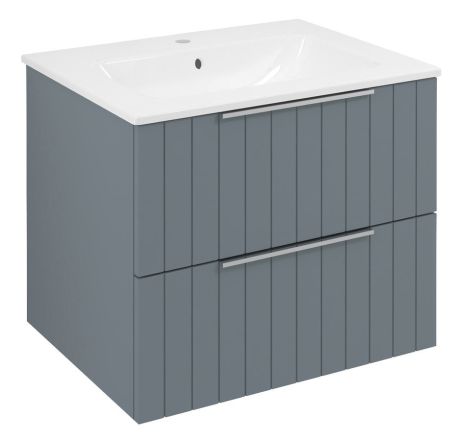 Przejdź do produktu CIRASA STRIP szafka pod umywalkę 59,2x52x46cm, siena