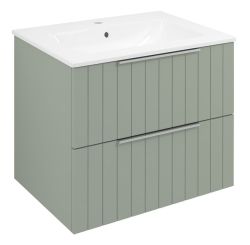 CIRASA STRIP szafka pod umywalkę 59,2x52x46cm, verde