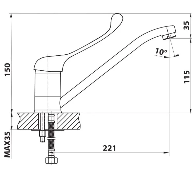 bateria z dźwignią medyczną rysunek techniczny.JPG