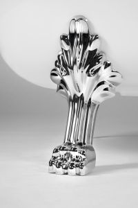 RETRO wolnostojąca wanna 174,5x82x80,5cm, biała, nogi chrom