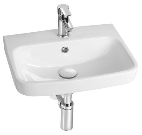 Przejdź do produktu VIBRANT umywalka ceramiczna 46x33cm, biały