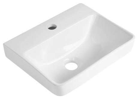 Przejdź do produktu VIBRANT umywalka ceramiczna 36x30cm, biały