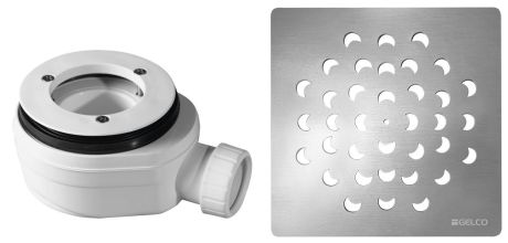 Przejdź do produktu Syfon do brodzików, średnica 90mm, DN40, korek chrom