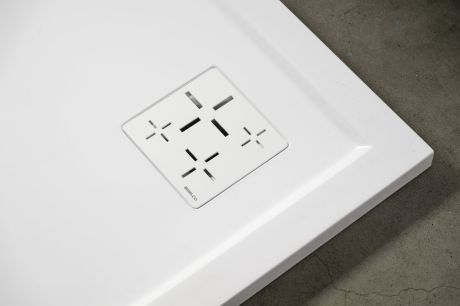 Przejdź do produktu Syfon do brodzików, średnica 90mm, DN40, korek biały