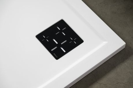 Przejdź do produktu Syfon do brodzików, średnica 90mm, DN40, korek czarny