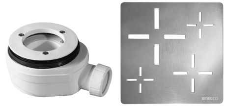 Przejdź do produktu Syfon do brodzików, średnica 90mm, DN40, korek chrom