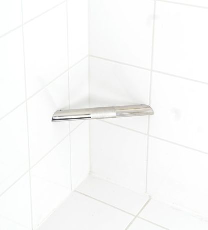 Przejdź do produktu Ścienny podnóżek do golenia, antypoślizg, stal nierdzewna połysk