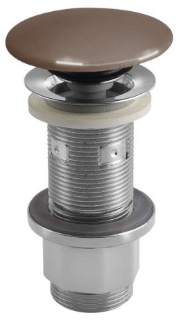 Przejdź do produktu Korek umywalkowy 5/4'', klik-klak, betonowy grzybek, 10-80mm, ciemnobrązowy półpołysk