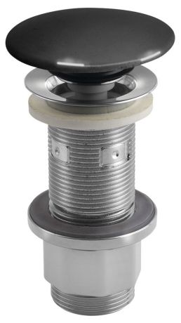 Przejdź do produktu Korek umywalkowy 5/4'', klik-klak, betonowy grzybek, 10-80mm, antracyt półpołysk