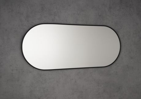 Przejdź do produktu AROWANA lustro owalne w ramie 120x50cm, czarny mat