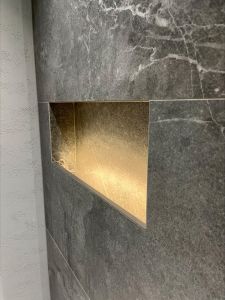 NIX półka wnękowa do prysznica ze stali nierdzewnej, 100 cm