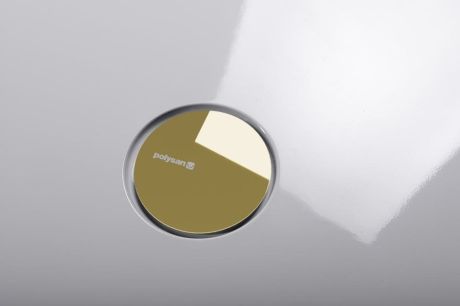 Przejdź do produktu MIRAI syfon do brodzików, średnica 90mm, DN40, maskownica złoto