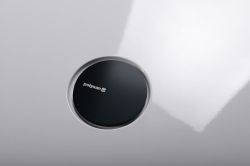 MIRAI syfon do brodzików, średnica 90mm, DN40, maskownica gun metal