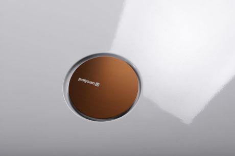 Przejdź do produktu MIRAI syfon do brodzików, średnica 90mm, DN40, maskownica miedź mat