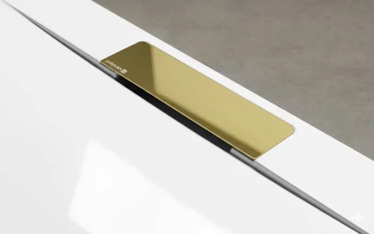 KAZUKO syfon brodzikowy, DN40, maskownica złoto