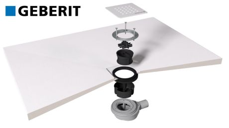 Przejdź do produktu TRENECA syfon do brodzików, średnica 90mm, DN40, maskownica złoto